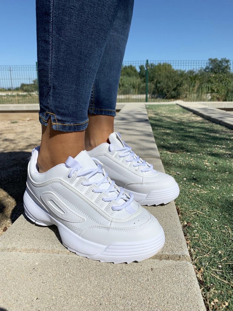 sneakers mujer blancas